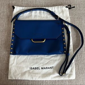 Isabel Marant sinky shoulder bag in electric blue